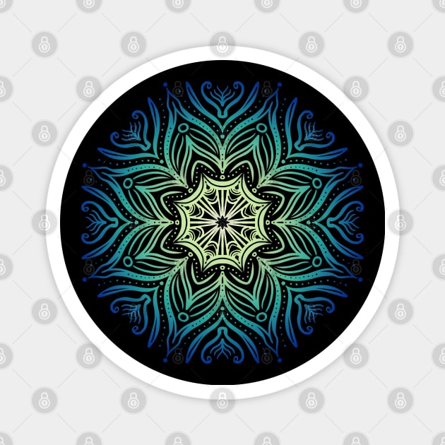 mandala 11 9 Magnet by Drawers of Drawing